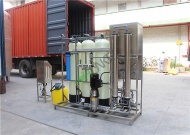 Multi Media Industrial Water Purification Equipment With Ozone , UV