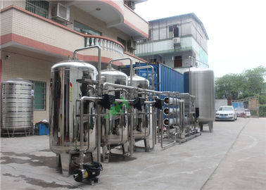304 Stainless Steel RO Water Treatment Plant 5000L Per Hour Flow Rate