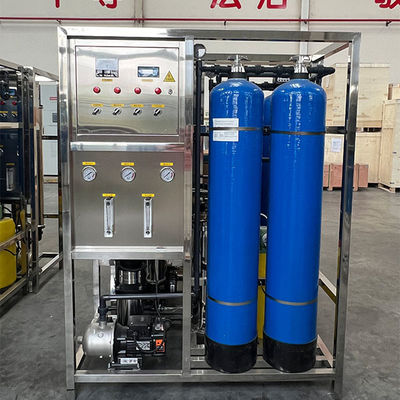 نظام التناضح العكسي الصناعي القابل للتخصيص مع مادة PVC علبين