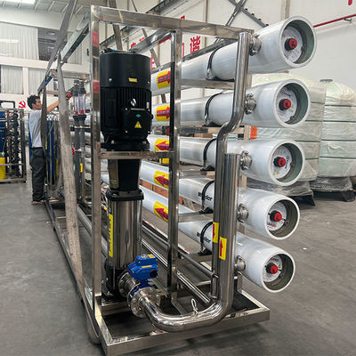 نظام تنقية المياه الصديقة للبيئة من الفولاذ المقاوم للصدأ لنظام التناضح العكسي