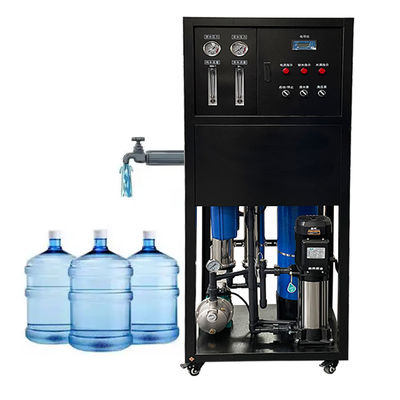 500L فلتر المياه أو منظف التناضح العكسي نظام مياه الشرب آلات معالجة المياه 500L / H Ro Systems RO غشاء معالجة المياه النقية التصفية التطهير نظام التناضح العكسي
